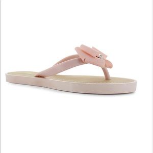 Pink Aloha Island Jelly Bow Sandals